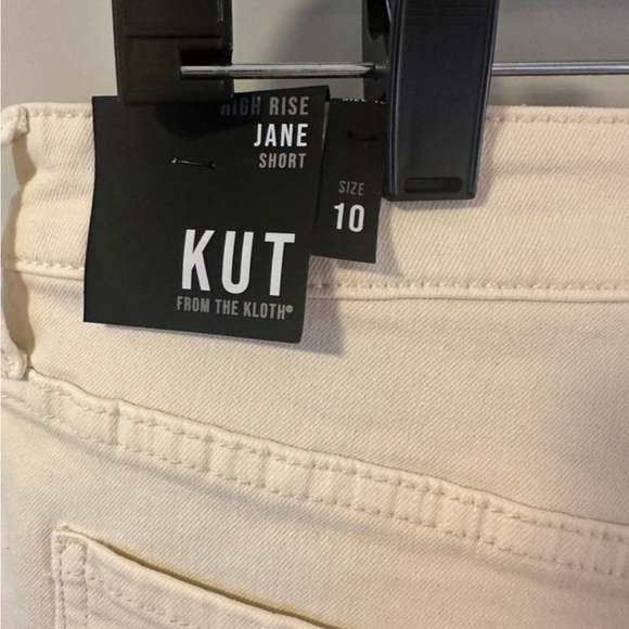 NWT Jane Short by KUT From The Kloth in Ecru Size 10 - Picture 10 of 12